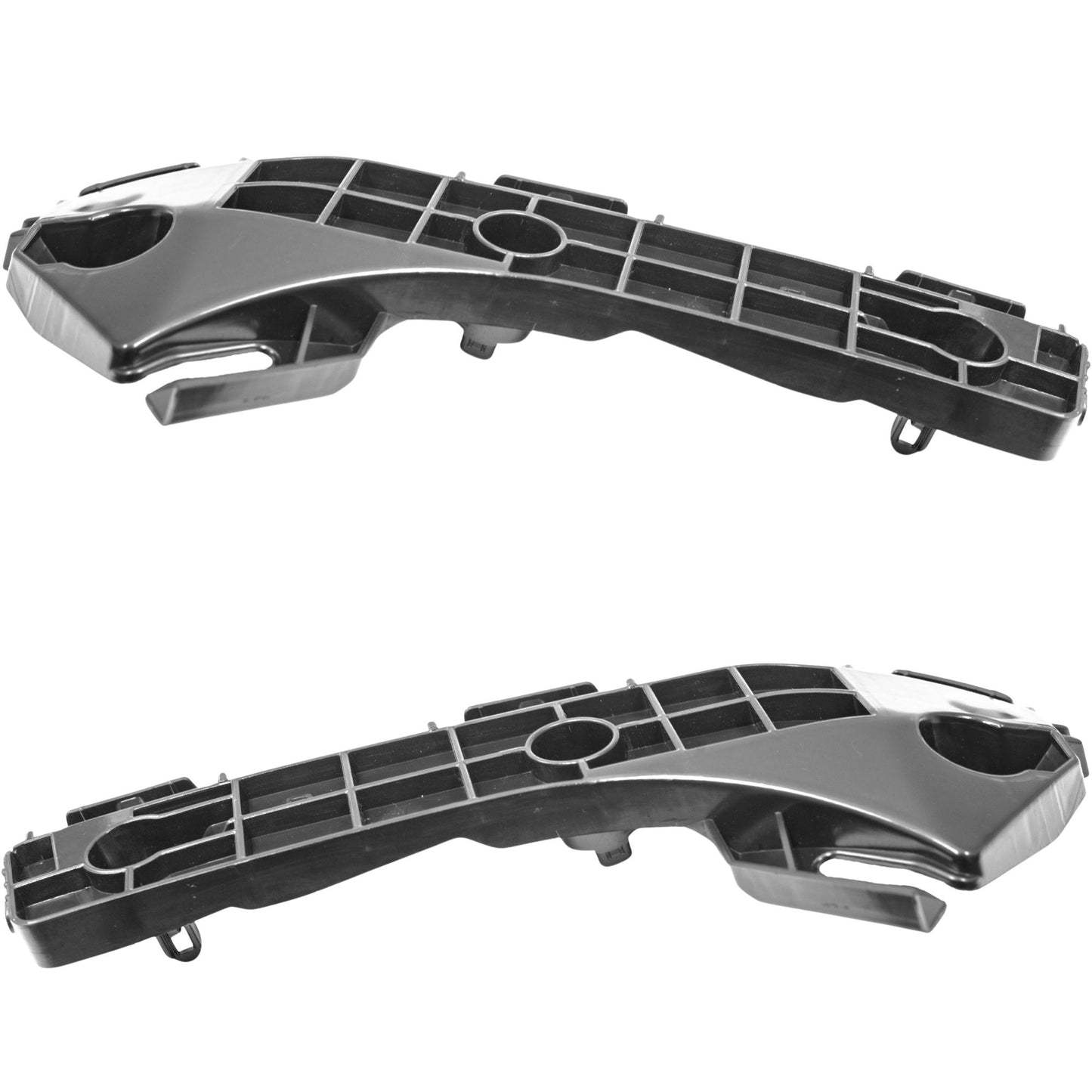 Brock Front Driver Side Left Passenger Side Right Bumper Cover Support Bracket Set Compatible with 2016-2021 Lexus LX 570 52116-60260 52115-60210