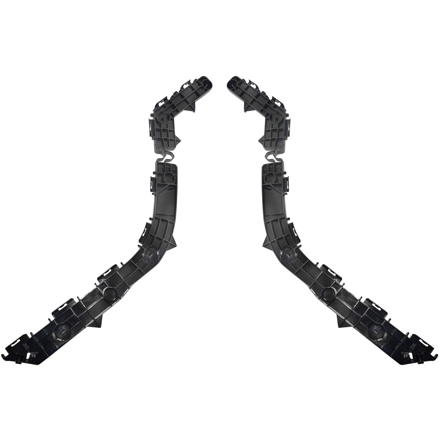 Brock Rear Driver Side Left Passenger Side Right Bumper Cover Support Bracket Set Compatible with 2016-2021 Lexus LX 570 6449-0072LR