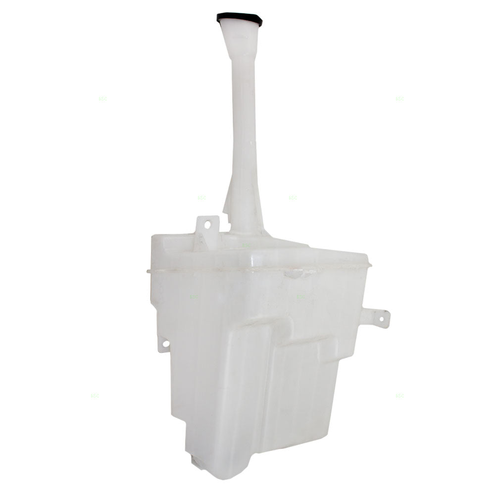 Brock 6489-0004 Windshield Washer Reservoir Tank Assembly With Cap and Washer Pump Without Low Fluid Sensor Compatible With 2009-2013 Toyota Corolla 2009-2012 Toyota Matrix Without Rear Wiper