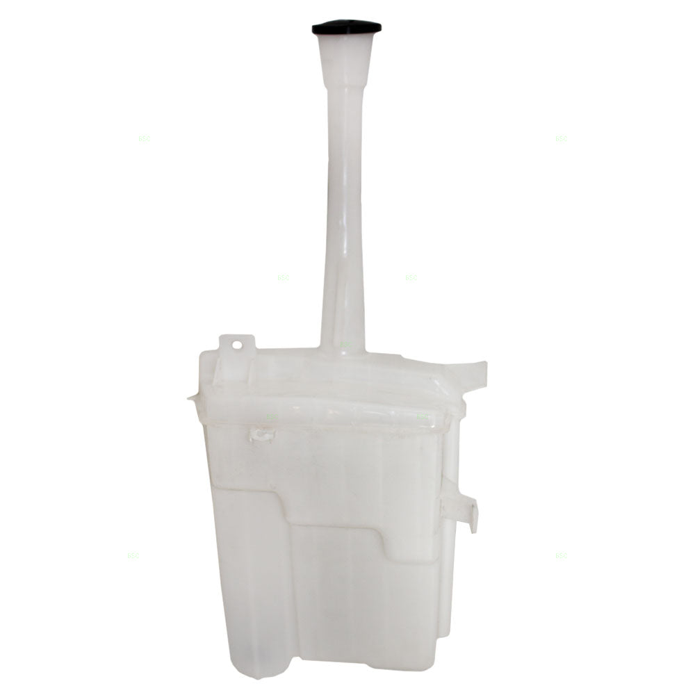 Brock 6489-0004 Windshield Washer Reservoir Tank Assembly With Cap and Washer Pump Without Low Fluid Sensor Compatible With 2009-2013 Toyota Corolla 2009-2012 Toyota Matrix Without Rear Wiper