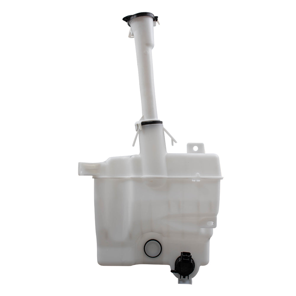 Brock 6489-0009 Windshield Washer Reservoir Tank Assembly With Cap and Washer Pump Without Low Fluid Sensor Compatible With 2014-2019 Toyota Corolla
