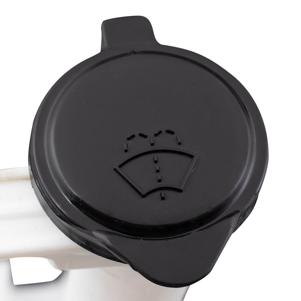 Brock 6489-0009 Windshield Washer Reservoir Tank Assembly With Cap and Washer Pump Without Low Fluid Sensor Compatible With 2014-2019 Toyota Corolla