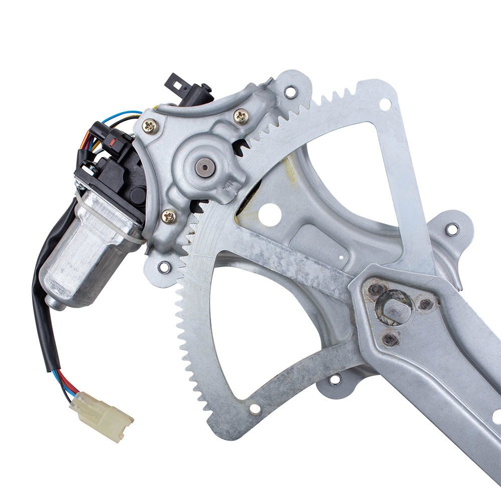 Brock Replacement Pair Set Front Power Window Lift Regulators w/ Motors Assemblies Compatible with 02-03 ES300 ES330 69802-33070 85710-33140