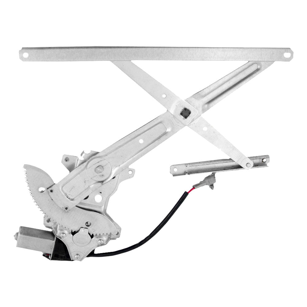 Brock Replacement Drivers Front Power Window Lift Regulator with Motor Assembly Compatible with 89-95 Pickup Truck SUV without Vent Window 6980235030