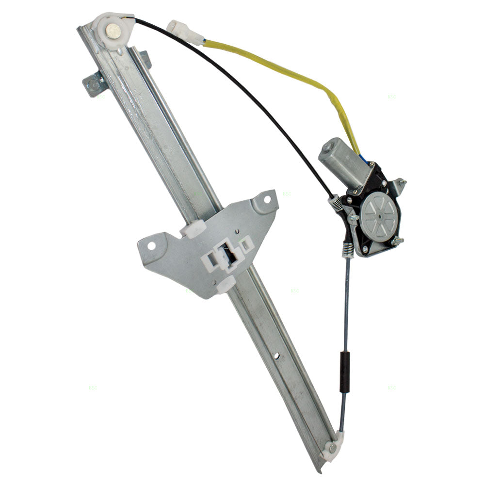 Brock Replacement Passengers Front Power Window Lift Regulator with Motor Assembly Compatible with 96-00 SUV 69810-42041