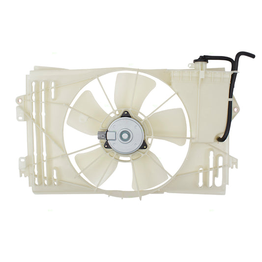 Brock Replacement Radiator Cooling Fan Motor Assembly Compatible with 03-08 Corolla Matrix Vibe 163610D090 88971521