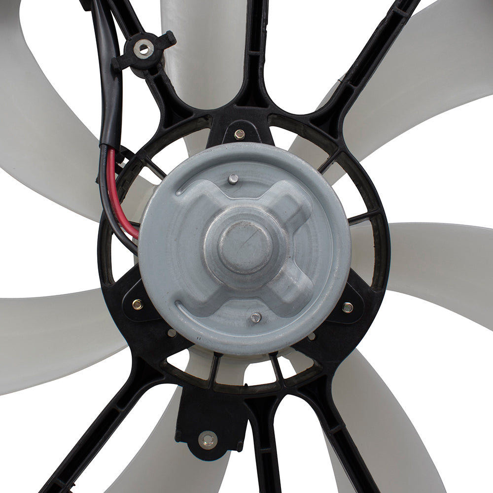 Brock Replacement Dual Condenser Radiator Engine Cooling Fan Assembly Replacement for 12-17 Camry 2.5L 167110V100 163610V420
