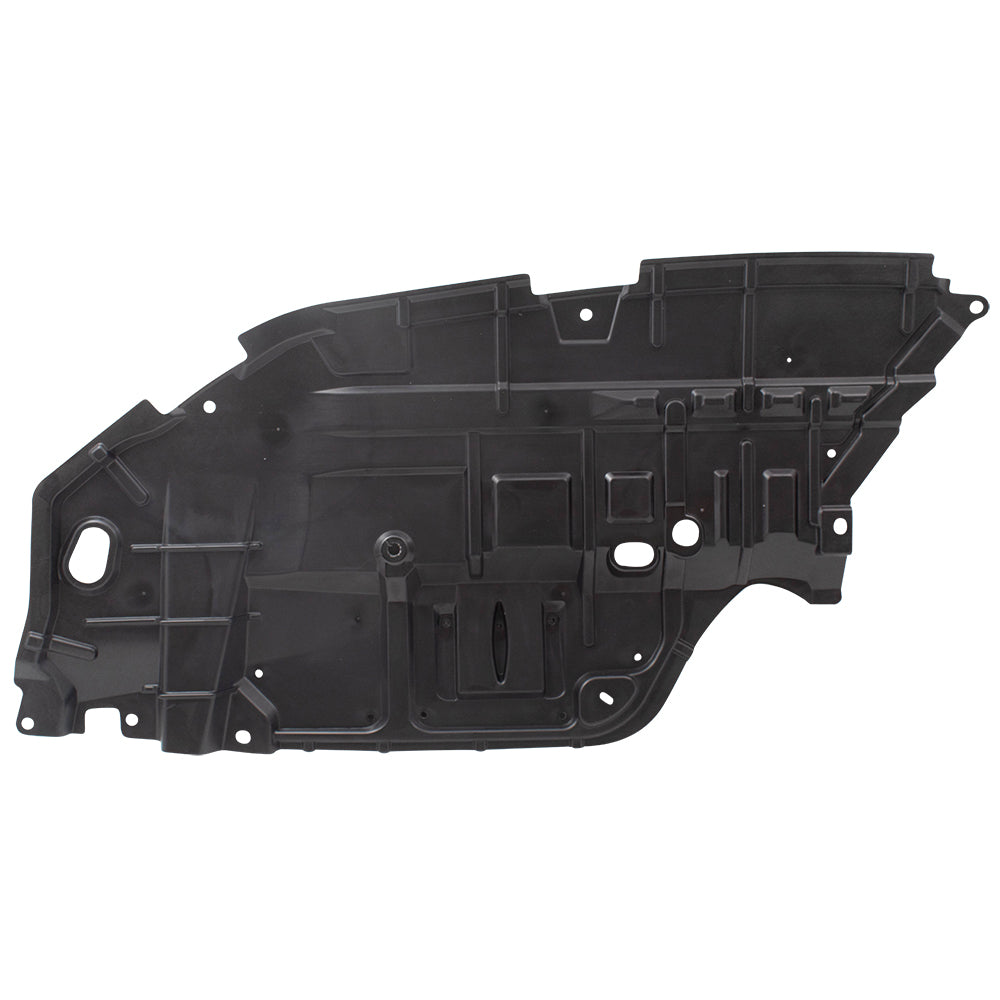 Brock Replacement Front Engine Under Cover Drivers Lower Left Splash Shield Guard Compatible with 2012-2014 Camry 5144206140 TO1228178