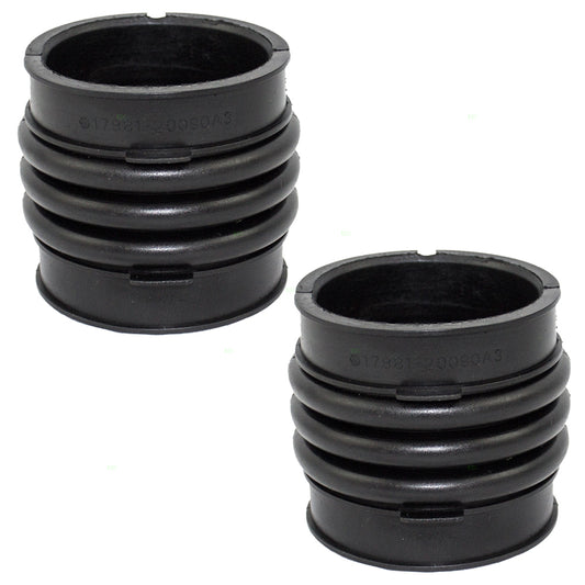 Brock Replacement Set Air Intake Hose Pipes Compatible with Camry Solara ES300 17881-20090