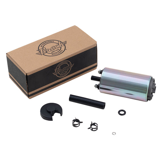 Brock Replacement Electric Fuel Pump with Installation Kit Compatible with 1985-1991 Camry
