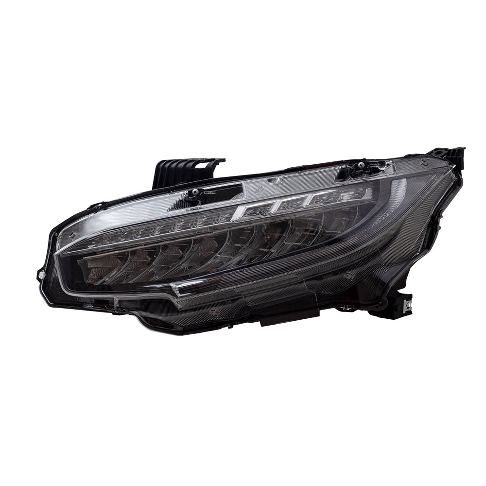 Headlight for 2016-2021 Civic LED w/ LED Daytime Running Lights 33150TBAA11 Left HO2502176