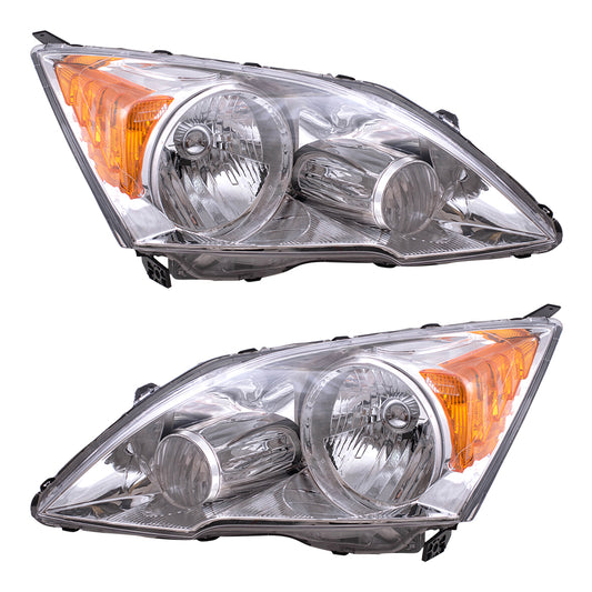 Headlight for 2007-2011 CR-V 33151SWAA01 Set