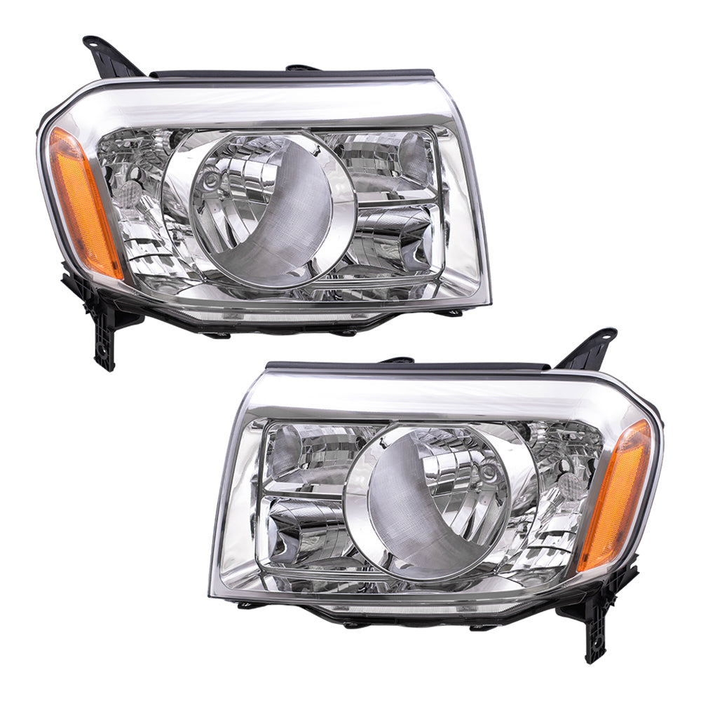 Headlight for 2009-2011 Pilot 33150SZAA01 Set HO2518125
