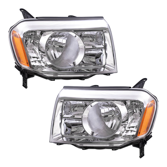 Headlight for 2009-2011 Pilot 33150SZAA01 Set