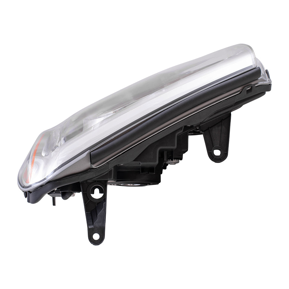 Brock Replacement Drivers Headlight Headlamp Compatible with 2009-2011 Pilot SUV 33150SZAA01