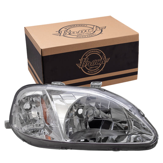 Headlight for 1999-2000 Civic 33101S01A02 Right