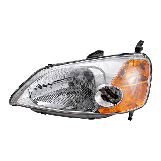 Headlight for 2001-2003 Civic Sedan 33151S5AA01 Left