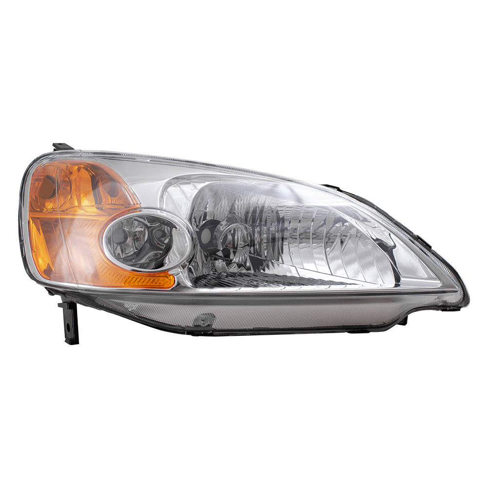 Headlight for 2001-2003 Civic Sedan 33101S5AA01 Set