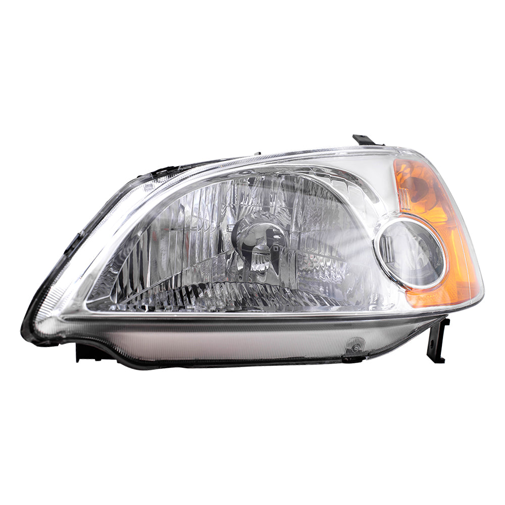 Headlight for 2001-2003 Civic Sedan 33151S5AA01 Left HO2502116
