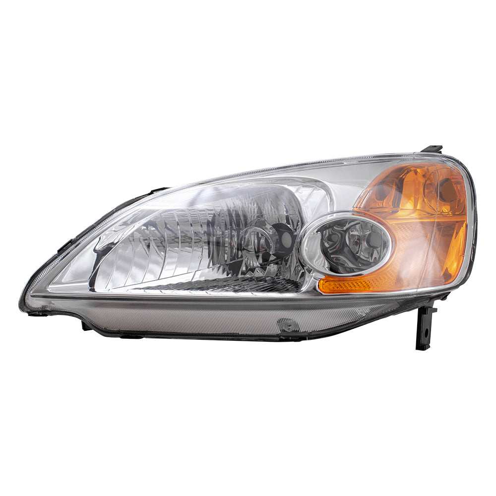 Headlight for 2001-2003 Civic Sedan 33151S5AA01 Left HO2502116
