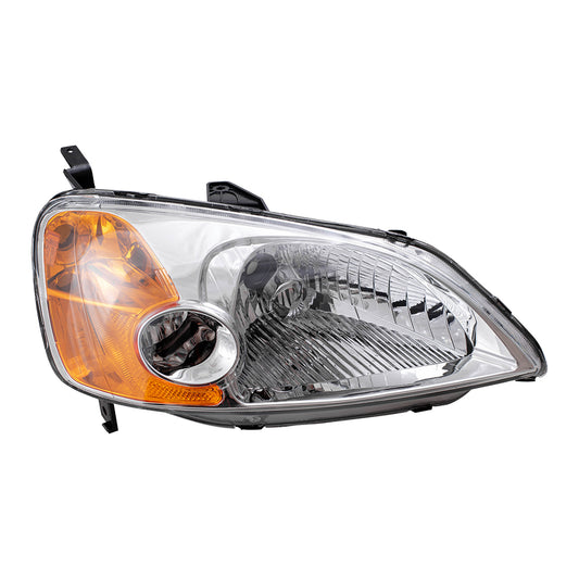 Headlight for 2001-2003 Civic Sedan 33101S5AA01 Right
