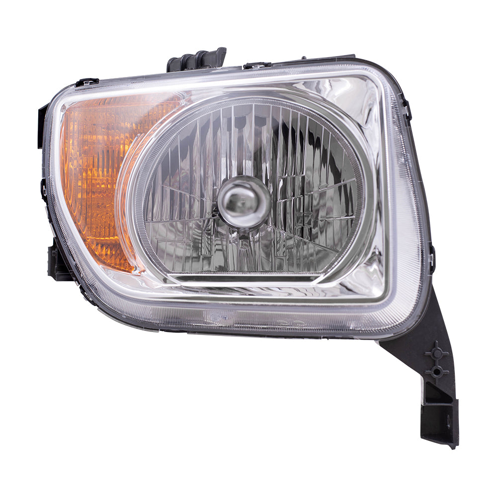 Headlight for 2003-2008 Element EX/LX w/ Chrome Bezel 33101SCVA01 Right