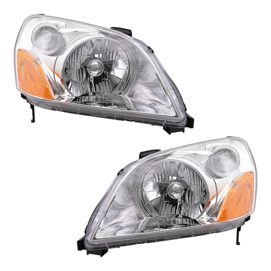 Headlight for 2003-2005 Pilot 33151S9VA01 Set