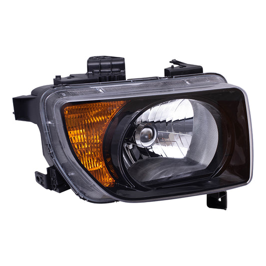Headlight for 2003-2008 Element EX/LX w/ Dark Bezel 33101SCVA21 Right