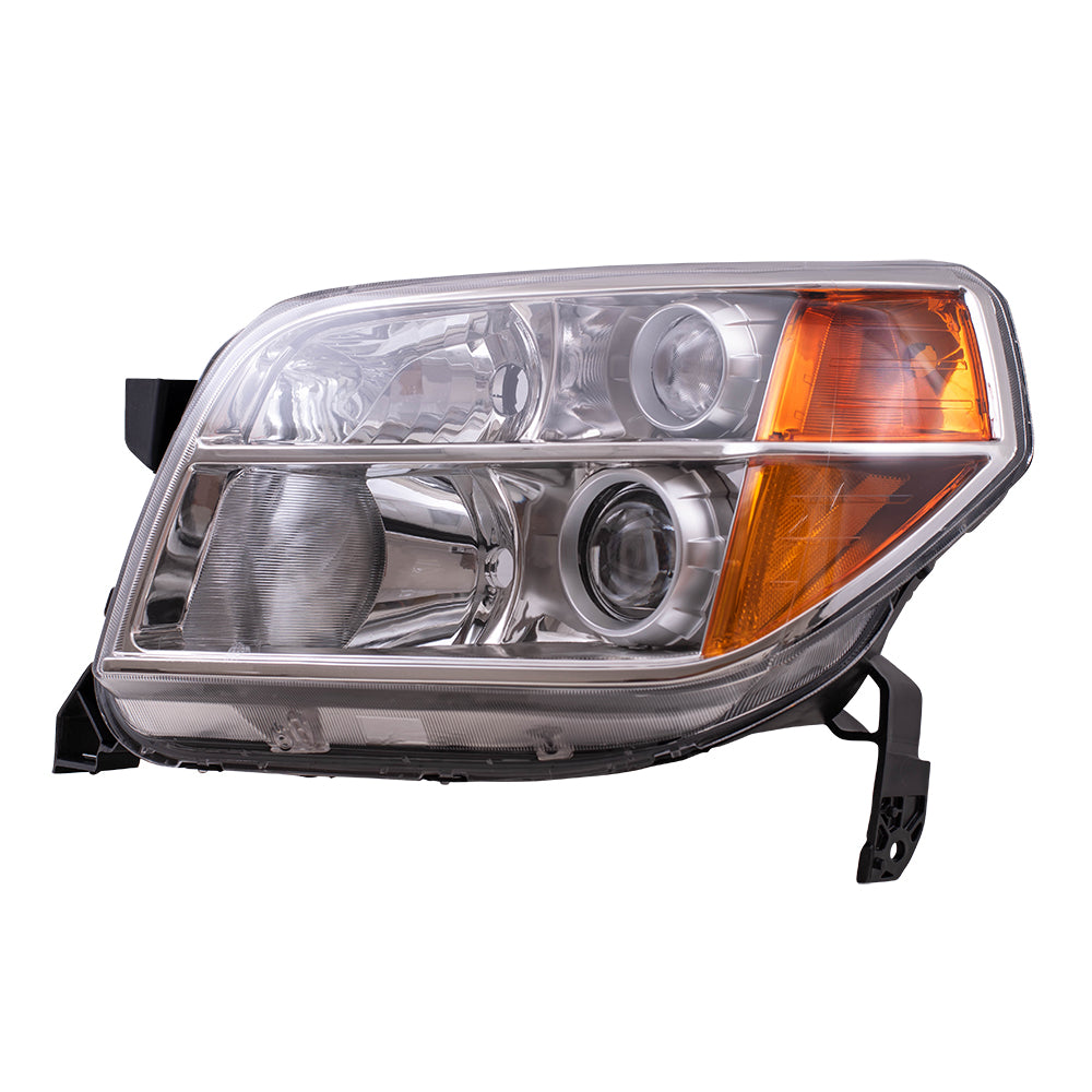 Brock Replacement Drivers Headlight Headlamp Compatible with 06-08 Pilot SUV 33151S9VA11