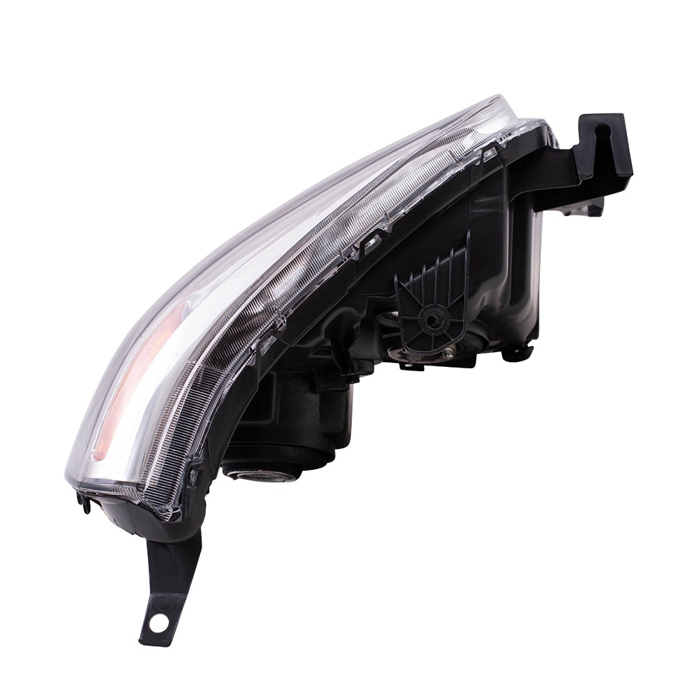 Brock Replacement Drivers Headlight Headlamp Compatible with 06-08 Pilot SUV 33151S9VA11