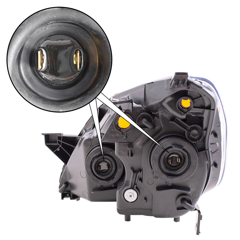 Headlight for 2005-2006 CR-V 33151S9AA11 Set HO2518112