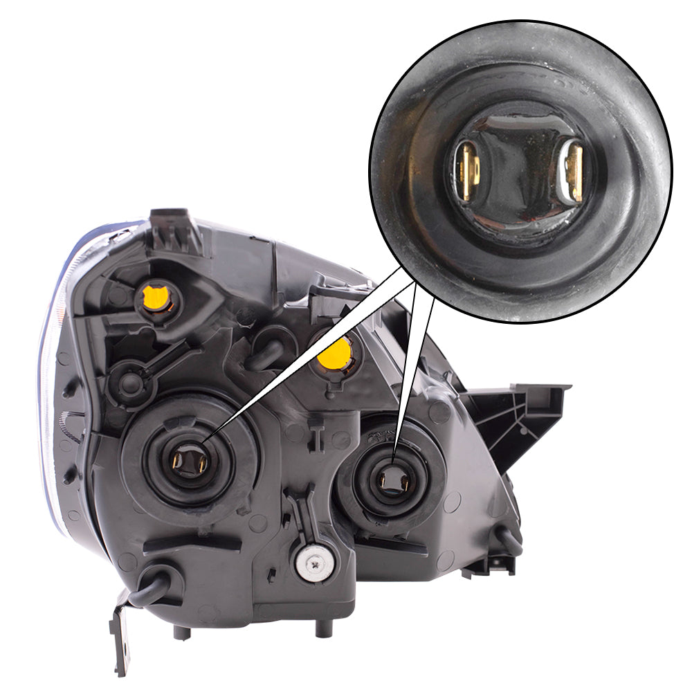 Headlight for 2005-2006 CR-V 33151S9AA11 Left HO2518112