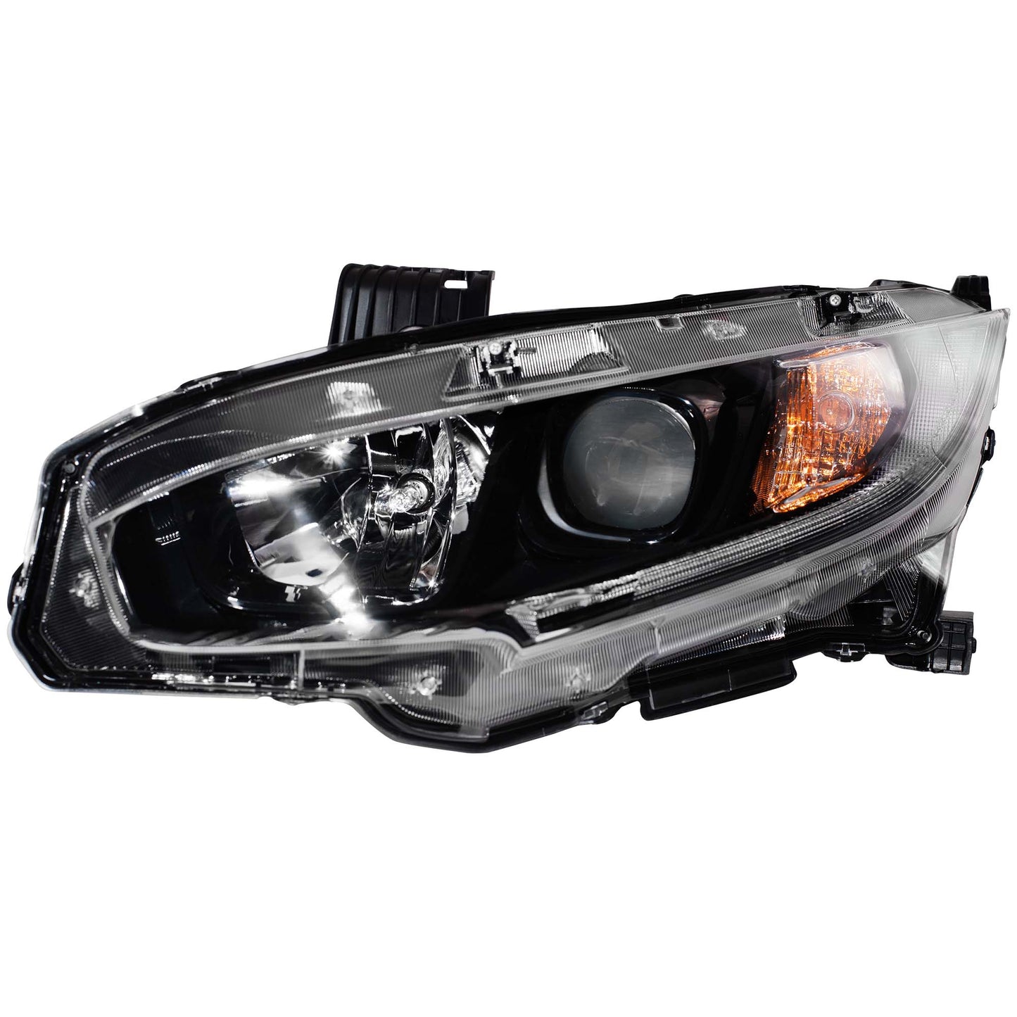 Headlight for 2019-2021 Civic w/ Black Bezel 33150TBAA31 Left HO2502192