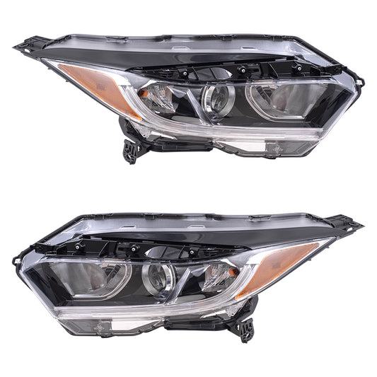 Headlight for 2019-2022 HR-V 33150T7AA31 Set HO2502190