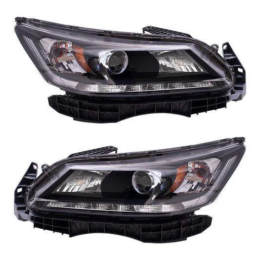 Headlight for 2014-2015 Accord Hybrid 33150T3WA01 Set