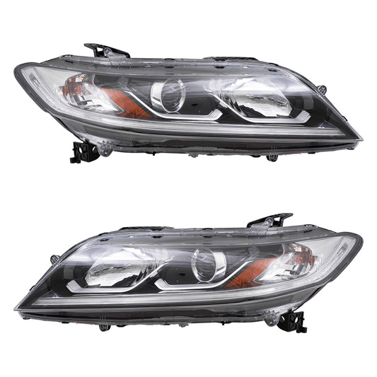 Headlight for 2016-2017 Accord Coupe LX-S 33150T3LA21 Set