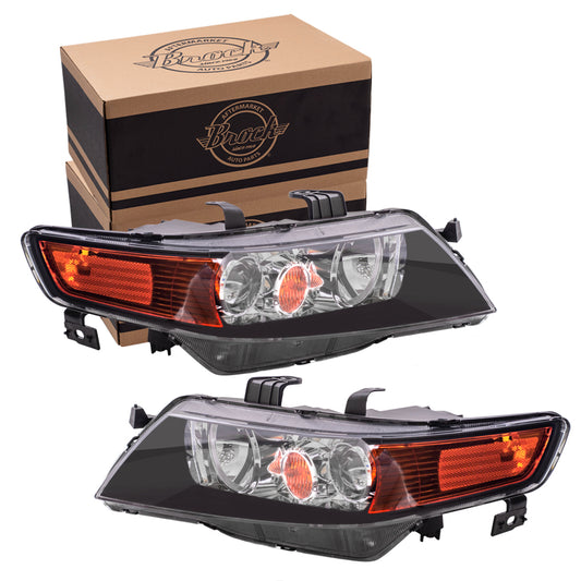 Headlight for 2004-2005 TSX HID w/o HID Kit 33101SECA12 Set AC2518106