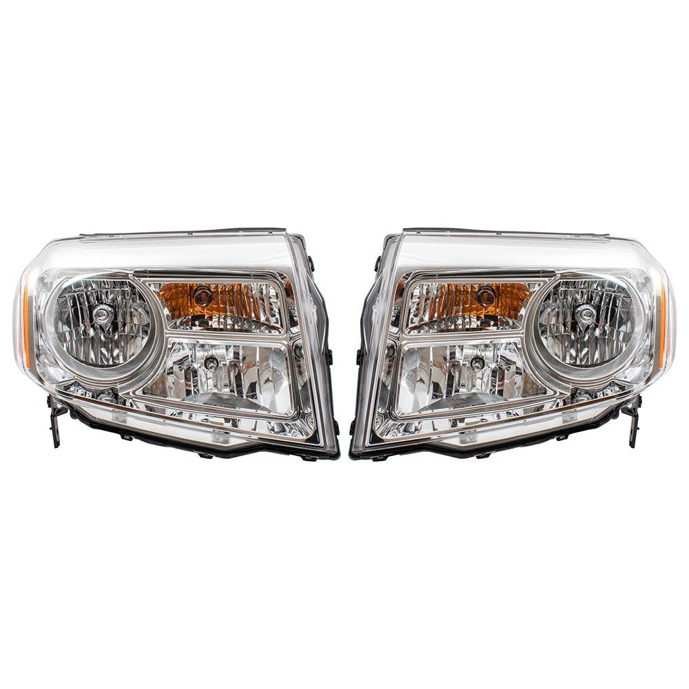 Headlight for 2012-2015 Pilot 33150SZAA11 Set HO2502147