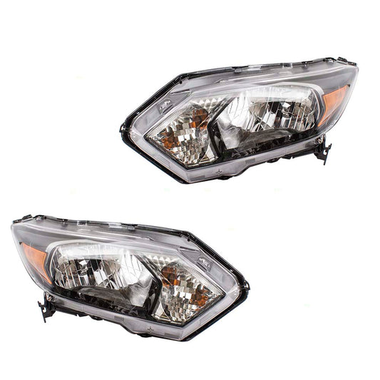 Headlight for 2016-2018 HR-V 33150T7SA01 Set HO2502171