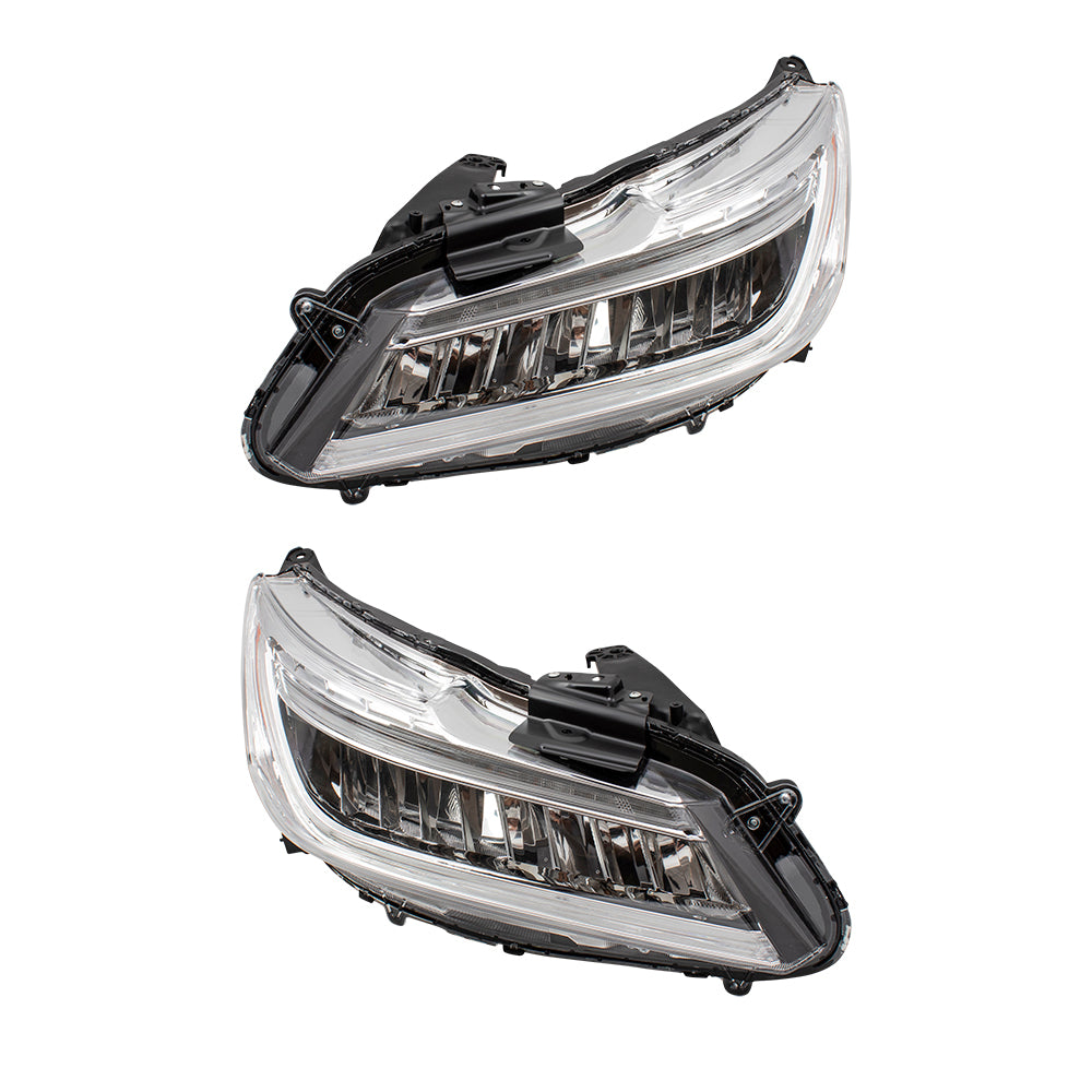 Headlight for 2016-2017 Accord LED Sedan 33150T2AA33 Set HO2502174