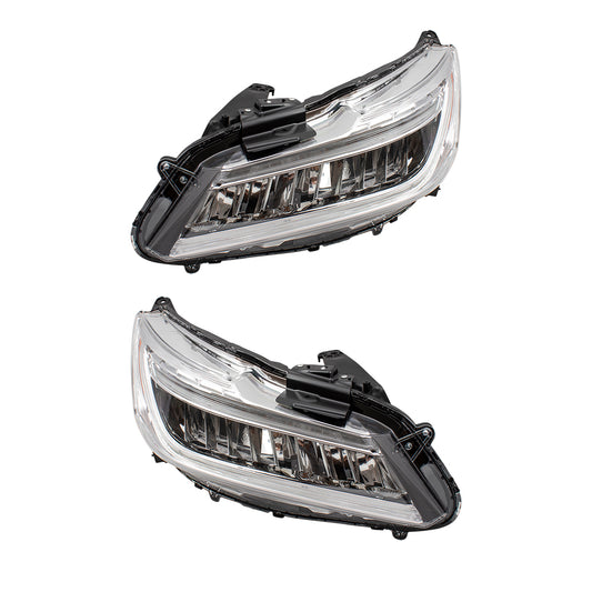 Headlight for 2016-2017 Accord LED Sedan 33150T2AA33 Set