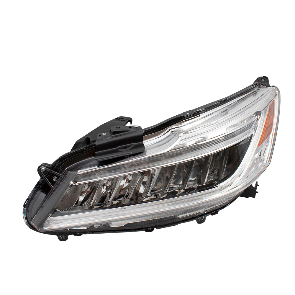 Headlight for 2016-2017 Accord LED Sedan 33150T2AA33 Set HO2502174
