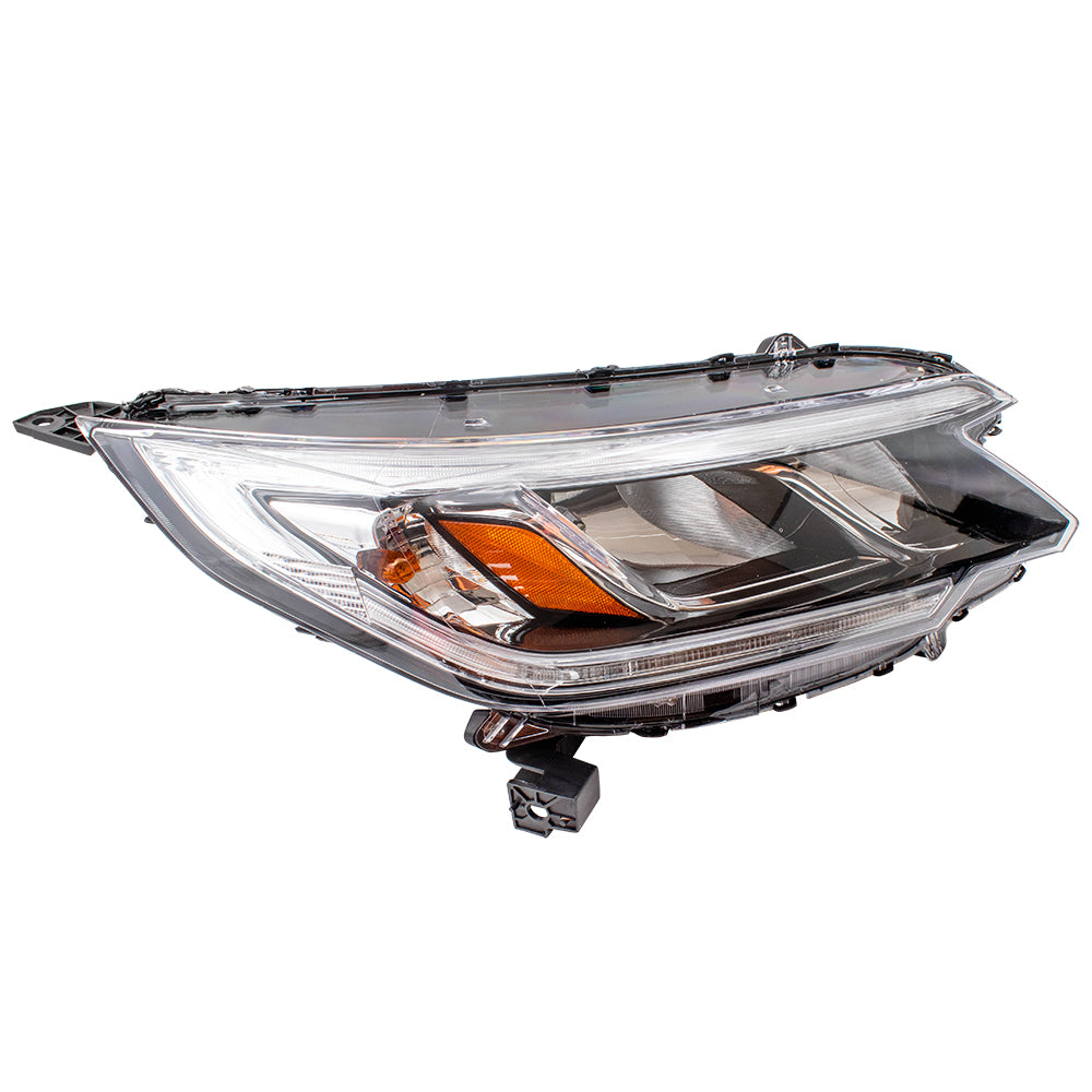 Headlight for 2015-2016 CR-V LED Daytime Running Lamps w/o Projector Beam 33150T1WA01 Set