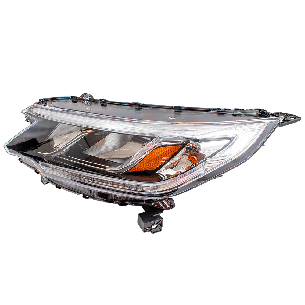 Headlight for 2015-2016 CR-V LED Daytime Running Lamps w/o Projector Beam 33150T1WA01 Left