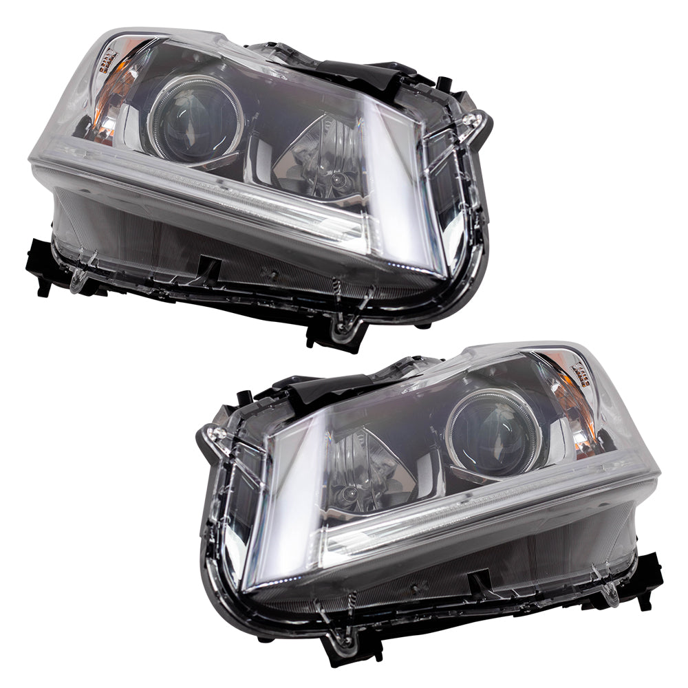 Headlight for 2016-2017 Accord Sedan LX w/o LED Daytime Running Light 33150T2AA61 Set