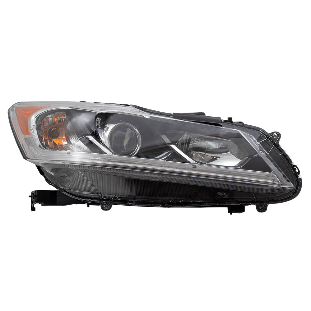 Headlight for 2016-2017 Accord Sedan LX w/o LED Daytime Running Light 33100T2AA61 Right