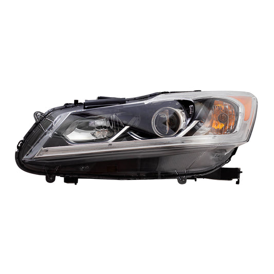 Headlight for 2016-2017 Accord Sedan Exc LX w/ LED Daytime Running Light 33150T2AA81 Left