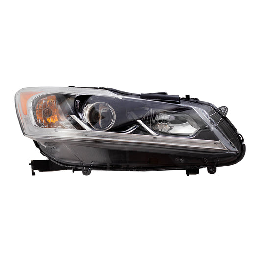 Headlight for 2016-2017 Accord Sedan Exc LX w/ LED Daytime Running Light 33100T2AA82 Right