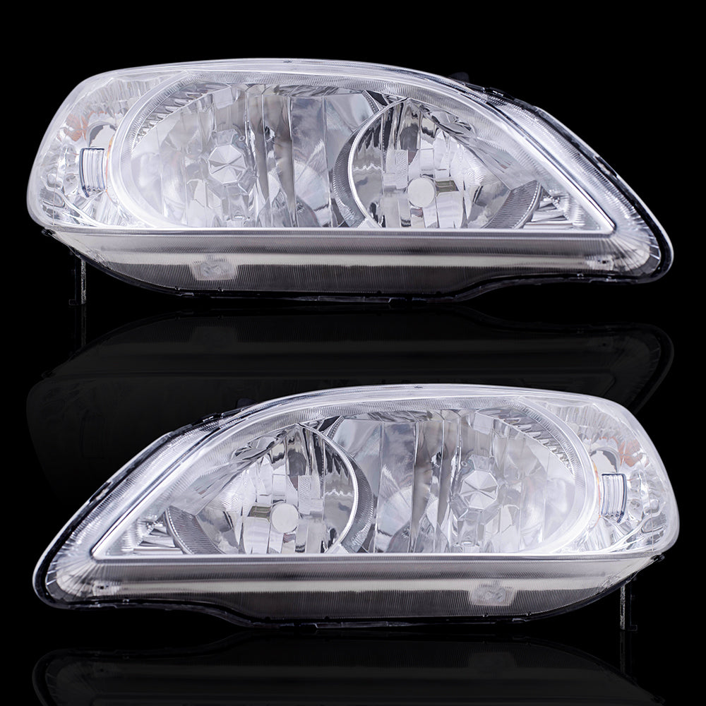 Headlight for 2004-2005 Civic 33101S5AA51 Set