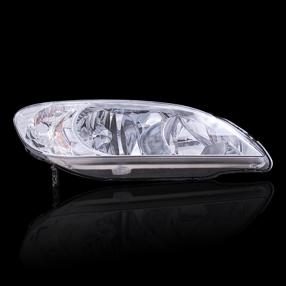 Headlight for 2004-2005 Civic 33101S5AA51 Set